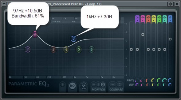 PEQ2 Settings For The Bass PEQ2 Settings For The Bass