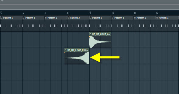 Align The Reversed Crash Cymbal