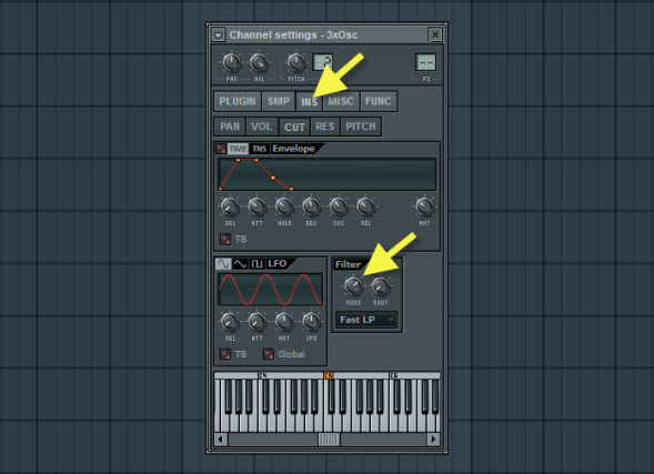 Bass Sound Filter Settings